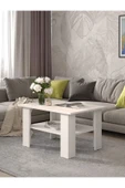 Lavanta Mobilya İmalat REN MDF BEYAZ ORTA SEHPA - 5