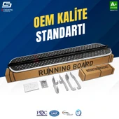 S-Dizayn Chevrolet Silverado 4 Uzun Şase Diamond Krom Yan Basamak 253 Cm 2020 Üzeri A+ Kalite thumbnail 2