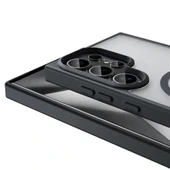 Galaxy S25 Ultra Uyumlu Kılıf Magsafe Şarj Özellikli Mat Arka Yüzey Sio Kapak thumbnail 5