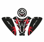 Yamaha R25 2019 Siyah-Kırmızı Tank Pad Set - 1