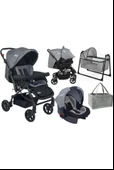 Tommybaby Elegant Yenidoğan Seti Bebek Arabası Beşik Ana Kucağı - 3