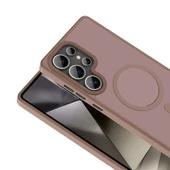 Galaxy S25 Ultra Uyumlu Kılıf Magsafe Şarj Özellikli Mat Arka Yüzey Sio Kapak thumbnail 9