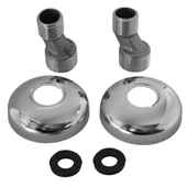 Eksantrik Ayna Takımı Batarya Arkası Bağlantı Dirseği Eğri Nipel Eksantiriği 3/4-1/2 - 1