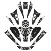 YAMAHA R25 2019 - 2024 UYUMLU TANK PAD SET thumbnail 4