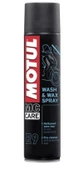 Motul E9 Wash&Wax Sprey Susuz Temizleyici, Cila 400Ml. - 1