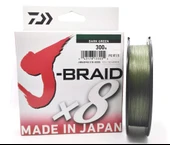 Daiwa J-Braid X8 Dark Green Olta Misinası 300Mt - 1