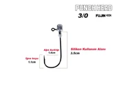 Fujin Punch Head FJ-PH Jig Head no.3/0 - 9