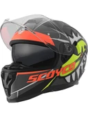 Scoyco 869 Shark Full Face Kask - 3