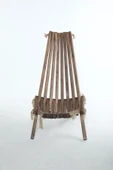 WoodenWorker Katlanır Ahşap Sandalye Relax Chair Terapi Sandalyesi - 3