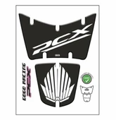 Honda PCX 2014-2017  Beyaz-Siyah Tank Pad - 1