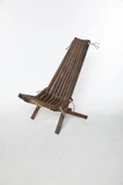 WoodenWorker Katlanır Ahşap Sandalye Relax Chair Terapi Sandalyesi - 2