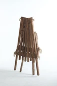 WoodenWorker Katlanır Ahşap Sandalye Relax Chair Terapi Sandalyesi - 5