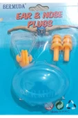 Bermuda Silikon Kulak Tıkacı ve Burunluk Set - 2