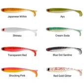 Mustad Mezashi Z-Tail Minnow 90 mm 5.7 gr Silikon Yem thumbnail 2