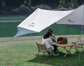 Naturehike Hexagon Sunrise Canopy 5.2x4.6 mt Tarp [Güneş ve Rüzgar Koruma Tentesi] - 11