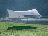 Naturehike Hexagon Sunrise Canopy 3.5x4 mt Tarp [Güneş ve Rüzgar Koruma Tentesi] - 4