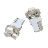 Mega Oto Market 18 mm Dipsiz T5 3 Ledli Gösterge Park Lambası Mavi Renk Tüm Araçlar İle Uyumlu - 1