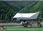 Naturehike Hexagon Sunrise Canopy 3.5x4 mt Tarp [Güneş ve Rüzgar Koruma Tentesi] - 11