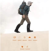 Naturehike Snow Fox Outdoor High-Tube Tozluk + Kum Ayakkabısı  Night Black 35-37 - 7