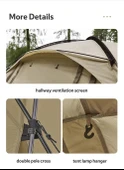 Naturehike Glamping UPF50+ Aries Beta 4-6 Kişilik Tünel Çadır - 4