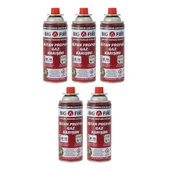 Big Fire Power 227gr Valfli Gaz Kartuşu Beşli Set - 1