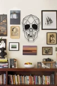 KURUKAFA SKULL METAL DUVAR DEKORU - 2