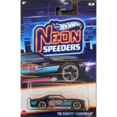 Hot Wheels Neon Yarışçılar HLH72 - 70 CHEVY CHEVELLE  JBY97 - 1
