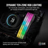 CORSAIR 32GB (2X 16GB) DDR5 6000MHZ CL28 RGB DUAL KIT PC RAM VENGEANCE CMH32GX5M2B6000Z28 - 3