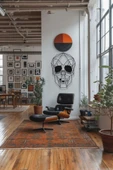 KURUKAFA SKULL METAL DUVAR DEKORU - 1