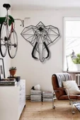FİL ELEPHANT METAL DUVAR DEKORU - 2