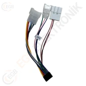 OTO TABLET ÇERÇEVE TOYOTA COROLLA 2007-2012 9" GRİ TAC-290F - 3