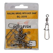 PortFish Rolling Swivel With Nice Snap Klipsli Fırdöndü - 1