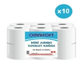 Omnisoft 10 Koli Mini Jumbo Tuvalet Kağıdı 120 Rulo - 1