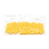 Yuvarlak Plastik Boncuk Sarı 6mm - 2