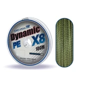 Dynamic PE Braided Line x8 Green İp Olta Misinası 100mt - 2