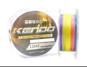 Kendo Dynema Multicolor 8Örgü Olta Misinası 120Mt - 2