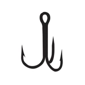 Fudo Treble RT41-BN Black Nikel Üçlü Olta İğnesi thumbnail 3