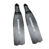 Oceanus Pro Plastic Fin Long Blade Değiştirilebilir Pala Palet SİYAH 39-40 - 4