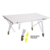 Madfox Moonlite Yükseklik Ayarlı Katlanır Kamp Masası - 11