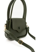 Kadın Çift Saplı Mıknatıs Kapamalı Çapraz Askılı Çanta thumbnail 2