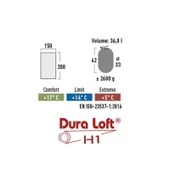 High Peak Ceduna Duo Çift Fermuarlı Kare Uyku Tulumu  LACİVERT - 4