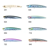 Zipbaits Skinny Pop Floating 130mm Su Üstü Popper 24gr Maket Balık thumbnail 3