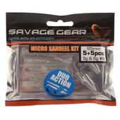 Savage Gear LRF Micro Sandeel Kit 1+1 5+5 Silikon Yem - 6