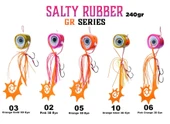 Fujin Salty Rubber 240 gr GR Serisi Tai Rubber Set - 7