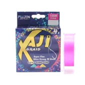 Fujin Aji Light Game Braid x4 Pink PE İp Olta Misinası 100mt - 1