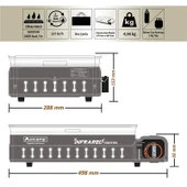 Orcamp Dumansız Izgara Ocak - 6