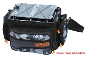 Fujin Black Camo Helper Bag - Balıkçı Çantası - 2