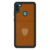 FitCase Samsung Galaxy A11 / M11 Kılıf Proda Deri Tek Kartlık Cepli Kapak - 6