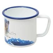 Campout Emaye Kupa Beyaz Bear - 2