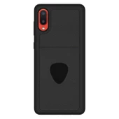 FitCase Samsung Galaxy A02 Kılıf Proda Deri Tek Kartlık Cepli Kapak - 5